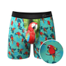 The Squawk Tease | Tropical Parrot Ball Hammock® Pouch Underwear