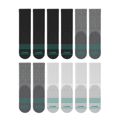 The Staple | Heel Hammock™ Crew Socks 12 Pack