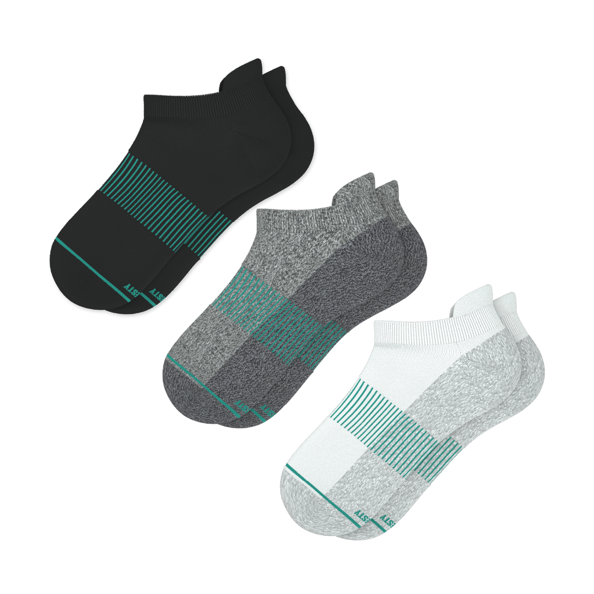 The Staple | Heel Hammock™ Ankle Socks 3 Pack