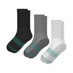 The Staple | Heel Hammock™ Crew Socks 3 Pack