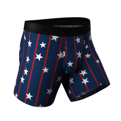 The Stars & Stripes | USA Pinstripe Ball Hammock® Pouch Underwear