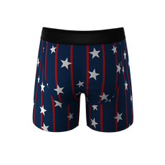 The Stars & Stripes | USA Pinstripe Ball Hammock® Pouch Underwear