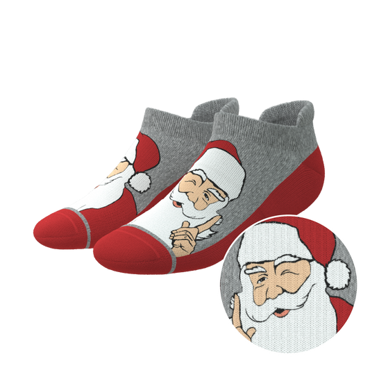 The Stocking | Santa Claus Heel Hammock™ Ankle Socks