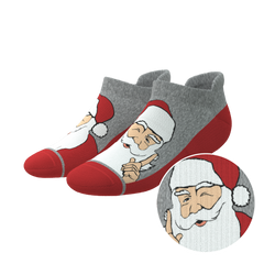 The Stocking | Santa Claus Heel Hammock™ Ankle Socks