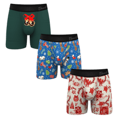 The Stocking Stuffer | Ball Hammock® Pouch Boxer Briefs with Fly 3 Pack