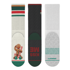 Stocking Stuffer | Heel Hammock™ Crew Socks 3 Pack