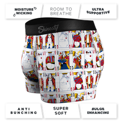 The Strip Poker | Playing Cards Ball Hammock® Pouch Trunks Underwear