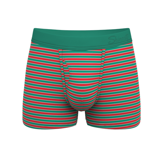 The Stripe Club | Christmas Striped Ball Hammock® Pouch Trunks Underwear