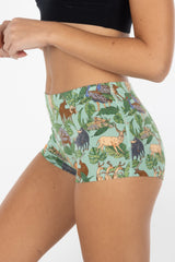 The Hornography | Tropical Animals Modal Boyshort Underwear