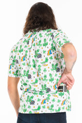 The 3 Leafs To The Wind | St Patricks Day Clovers Hawaiian Shirt