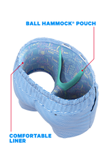 The Swim Lesson | Blue Wave Tropical Ball Hammock® Pouch 5" Swim Trunks