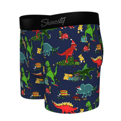 The T-Rexmas | Christmas Dinosaur Boy's Boxer Briefs