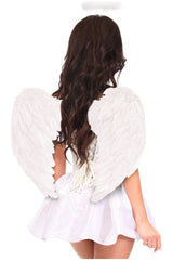 Daisy Corsets Top Drawer 3 PC Brocade Angel Corset Costume - Daisy Corsets