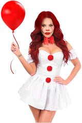 Daisy Corsets Top Drawer 3 PC Killer Clown Corset Costume - Daisy Corsets