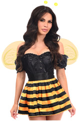 Daisy Corsets Top Drawer 4 PC Honey Bee Corset Costume