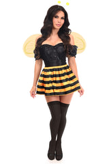 Daisy Corsets Top Drawer 4 PC Honey Bee Corset Costume