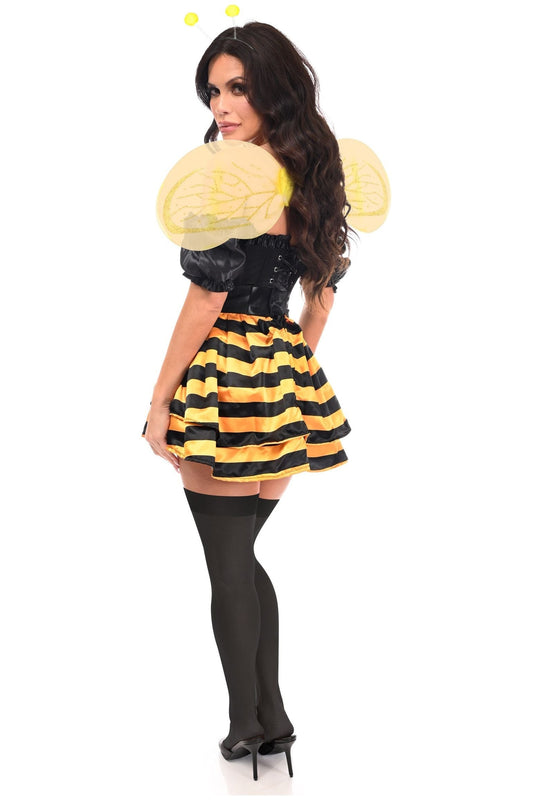 Daisy Corsets Top Drawer 4 PC Honey Bee Corset Costume