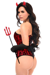 Daisy Corsets Top Drawer 4 PC Premium Devil Corset Costume - Daisy Corsets