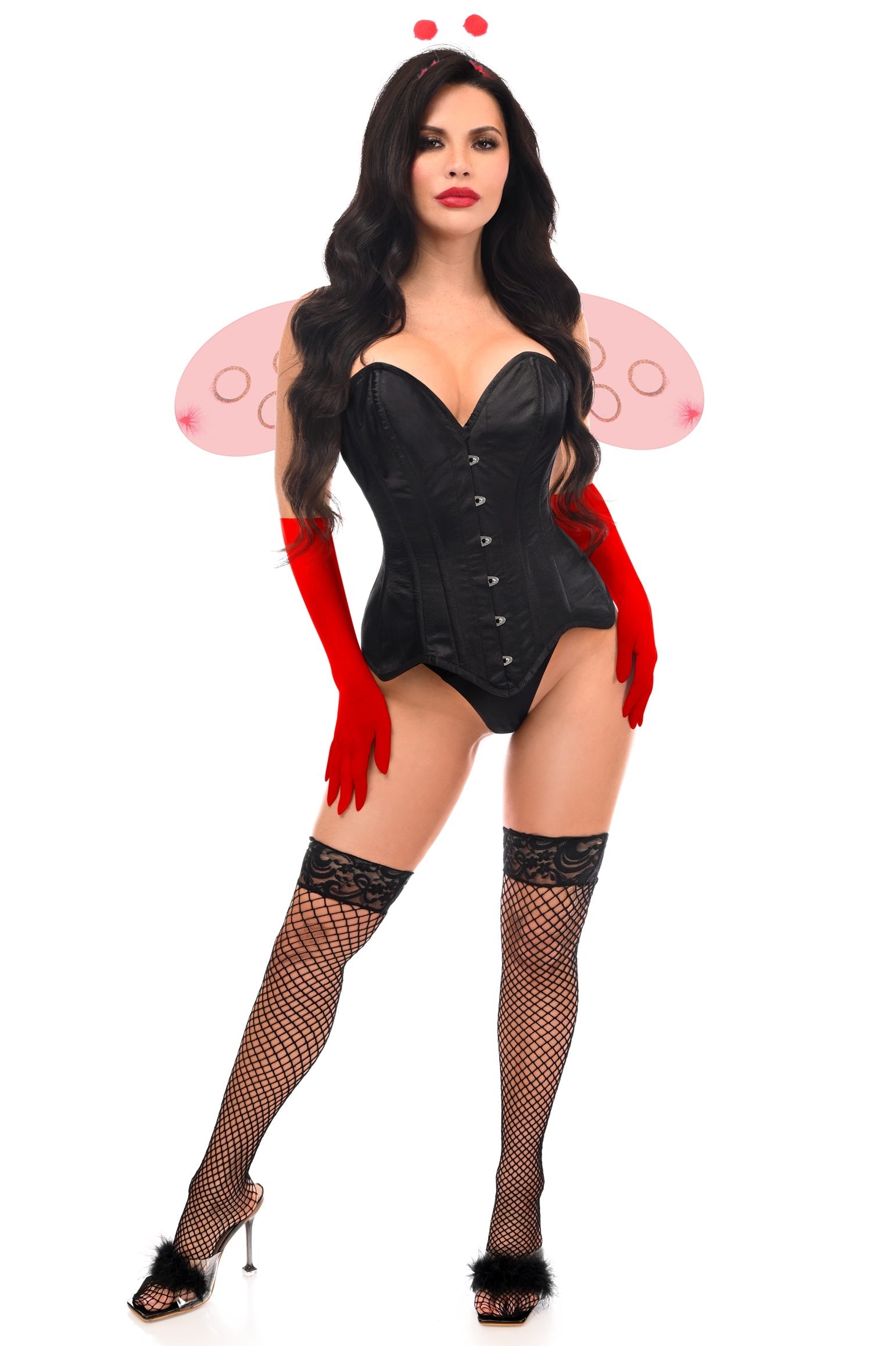 Daisy Corsets Top Drawer 4 PC Sassy Ladybug Corset Costume - Daisy Corsets