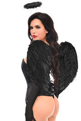 Daisy Corsets Top Drawer 4 PC Gothic Angel Premium Corset Costume