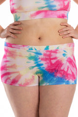 The Flower Child | Tie Dye Modal Boyshort Underwear