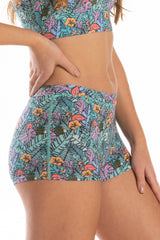 The Hot Tropic | Tropical Flamingo Modal Boyshort Underwear