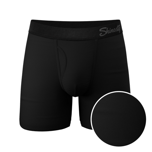 The Threat Level Midnight | Black Ball Hammock® Pouch Underwear With Fly