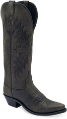 Old West Black WOMEN'S WESTERN BOOTS