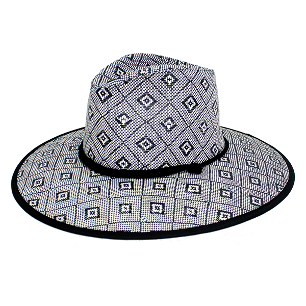 Peter Grimm Black/White Tahiti Hat