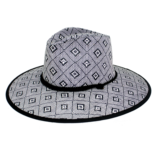 Peter Grimm Black/White Tahiti Hat