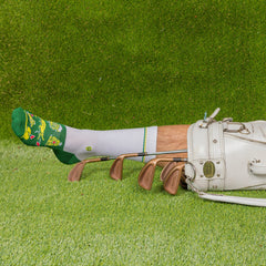 The 19th Hole | Golf Tournament Holes Heel Hammock™ Crew Socks