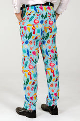 The Birds Of Paradise | Tropical Bird Suit Pants - Shinesty