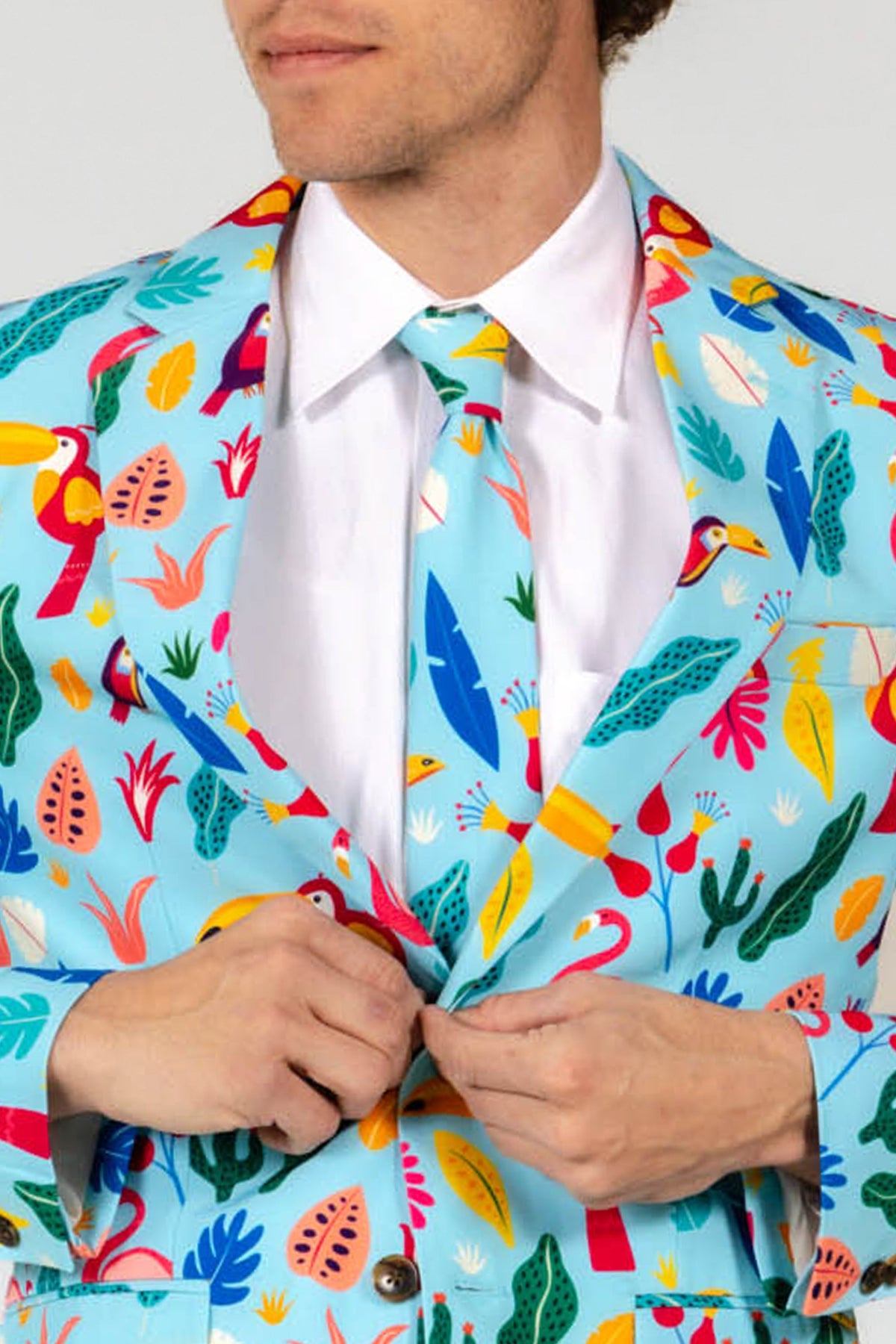 The Birds Of Paradise | Tropical Bird Tie