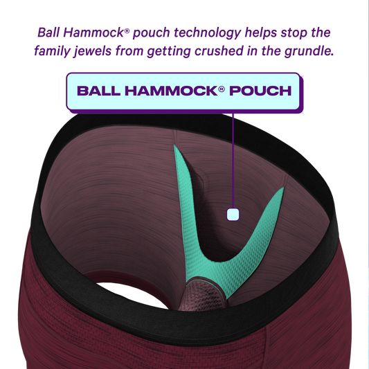 The Chili Pepper | Dark Red paradICE™ Cooling Ball Hammock® Underwear