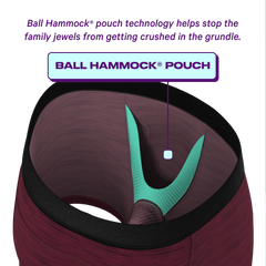 The Chili Pepper | Dark Red paradICE™ Cooling Ball Hammock® Underwear