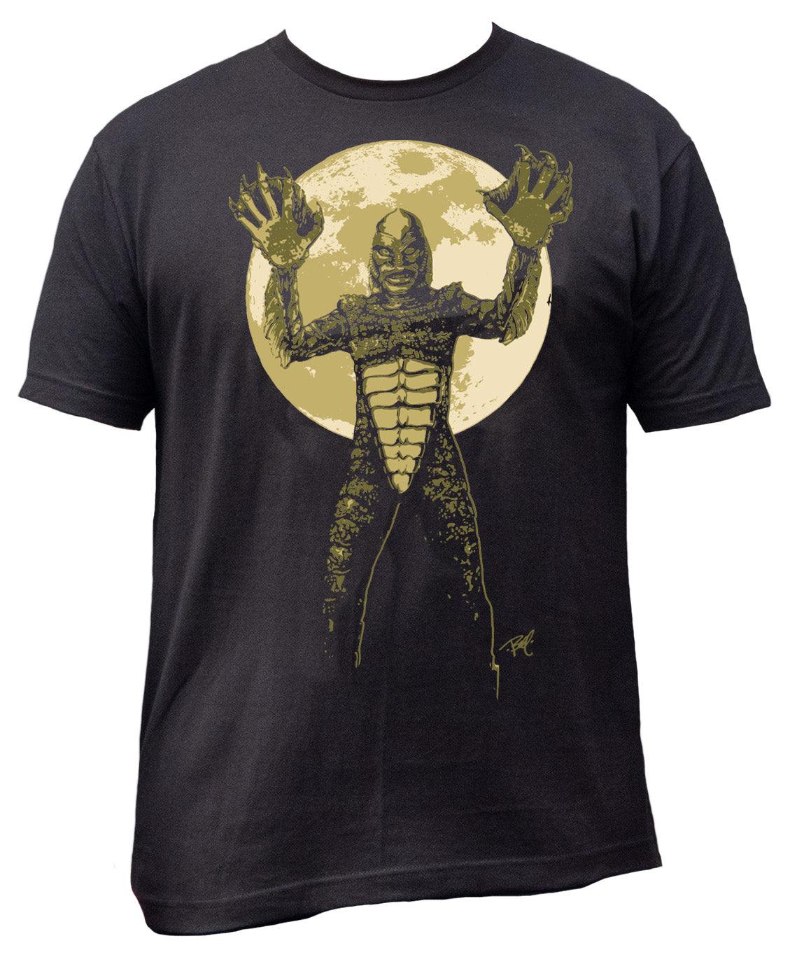 The Creature Men's T-Shirt - Lowbrow Art Company