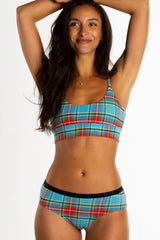 The Crisscross Applesauce | Plaid Cheeky Underwear