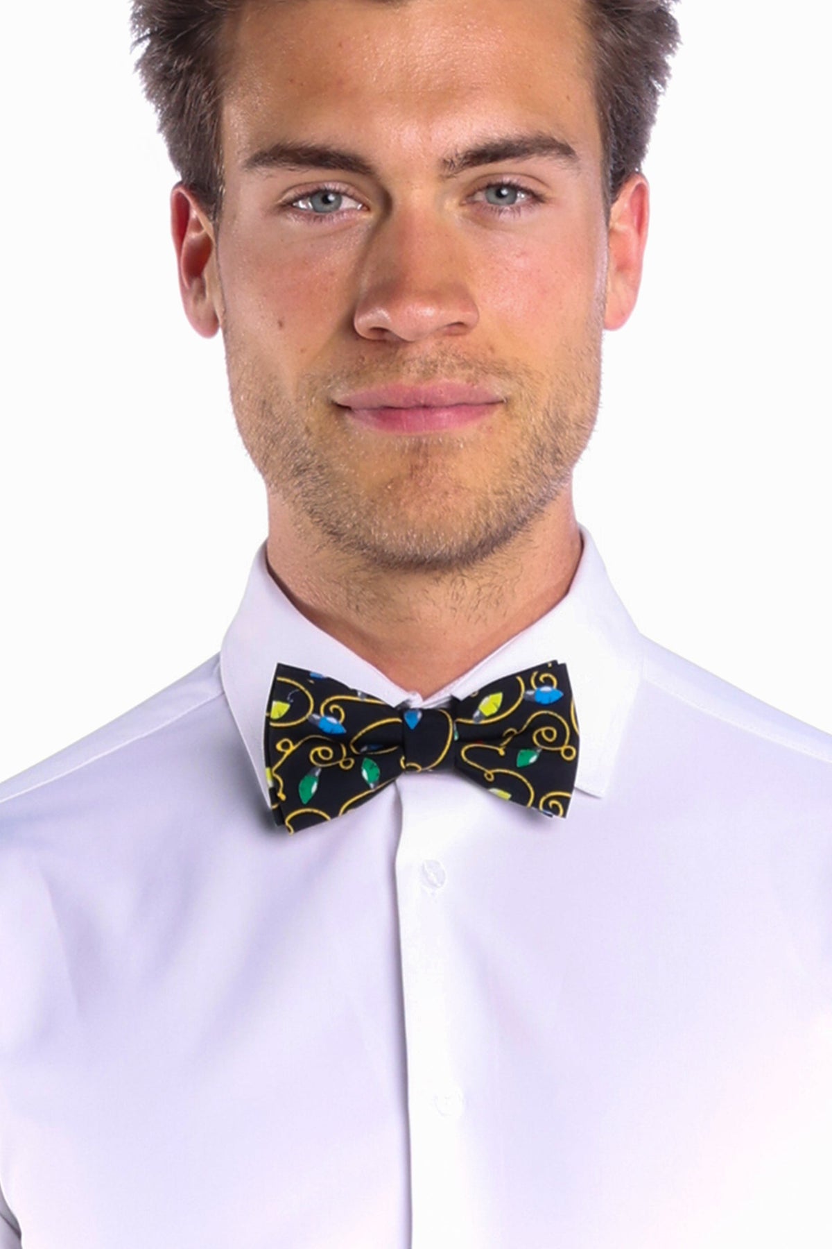 The Duke of December | Christmas Lights Ugly Christmas Bow Tie