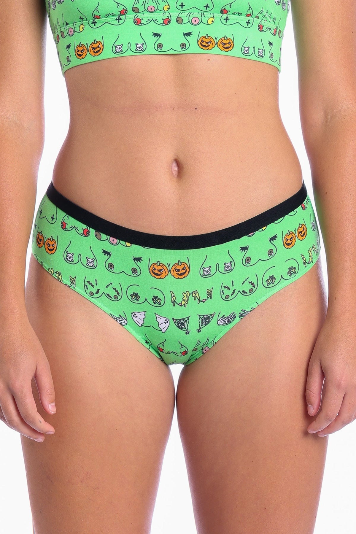 The Haunted Honkers | Halloween Bust Cheeky Underwear