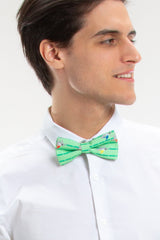 The Louisville | Derby Horse Racing Stripe Bow Tie