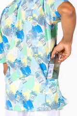 The Minty Fresh | Tropical Derby Hawaiian Shirt