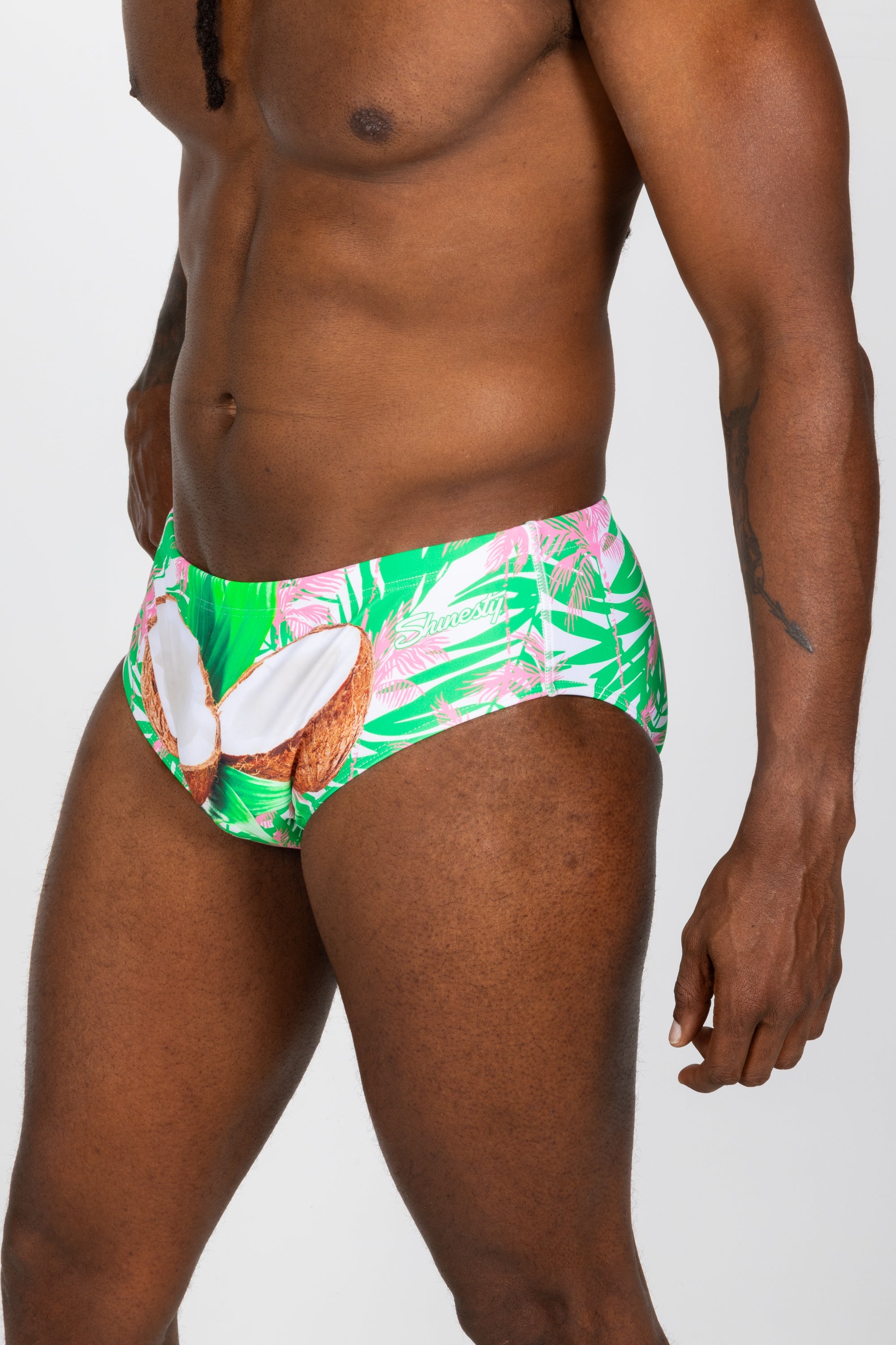 The Piña Colada | Tropical Coconuts Swim Brief