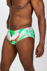 The Piña Colada | Tropical Coconuts Swim Brief