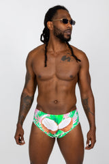 The Piña Colada | Tropical Coconuts Swim Brief