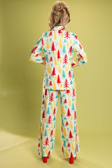 The Pine Tree Playgirl | Retro Christmas Trees Women's Suit