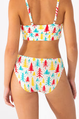 The Pine Tree Playgirl | Retro Christmas Trees Modal Bikini Underwear