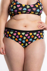 The Smooth Talker | Candy Hearts Cheeky Underwear