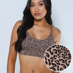 The Wild Cat | Leopard Print Bralette