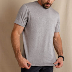 The Everyman™ Tee - Heather Grey | Mens Tee Shirt ft. Super Stupid-Soft™ Fabric - Shinesty