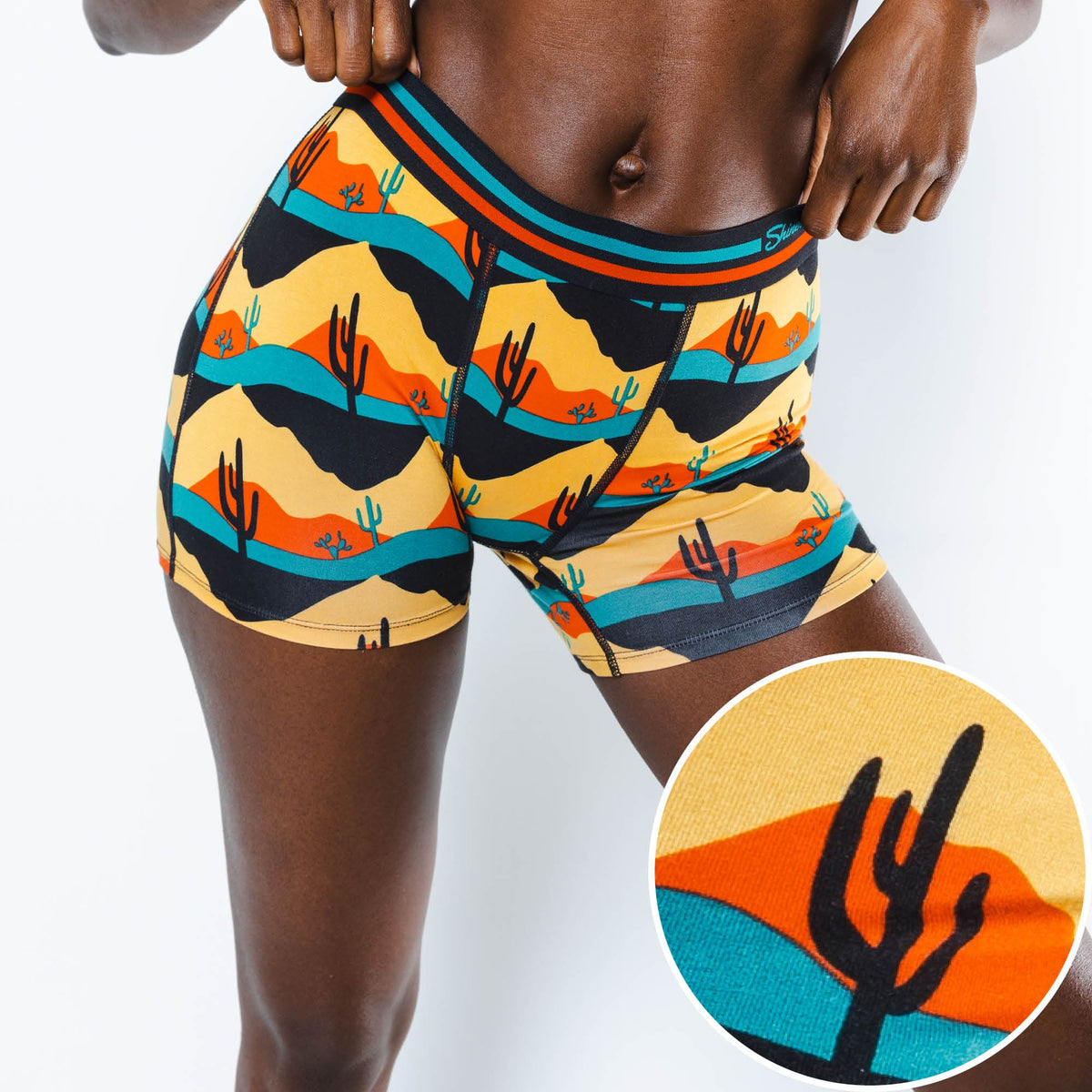 The Arizona Dawn | Desert Scene Women’s Boxers - Shinesty